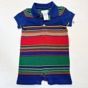 Ralph Lauren Striped Romper